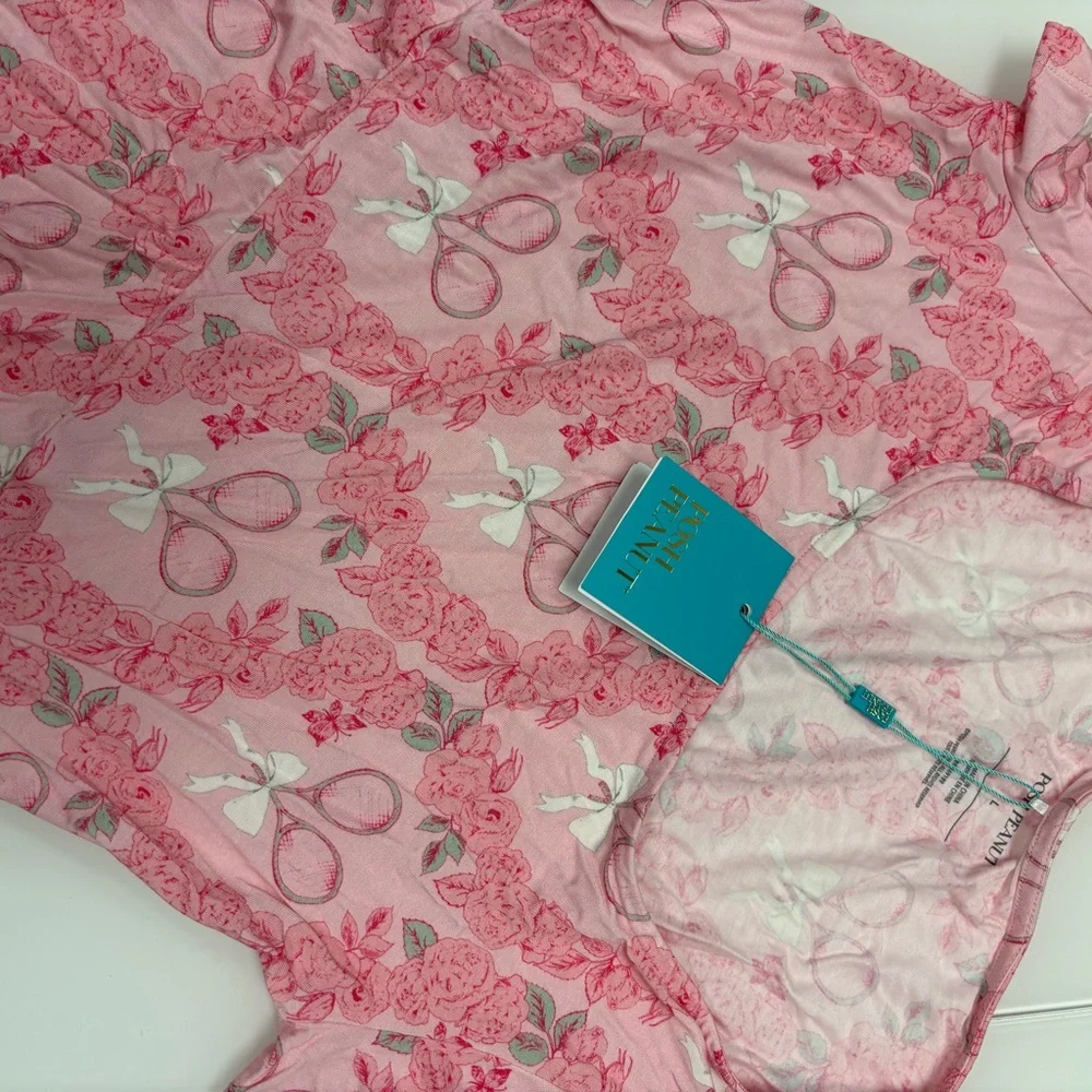 Posh Peanut Pink Floral Mini Dress - Picture 3 of 3